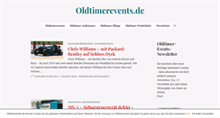 Desktop Screenshot of oldtimerevents.de