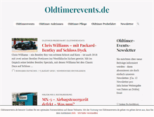 Tablet Screenshot of oldtimerevents.de